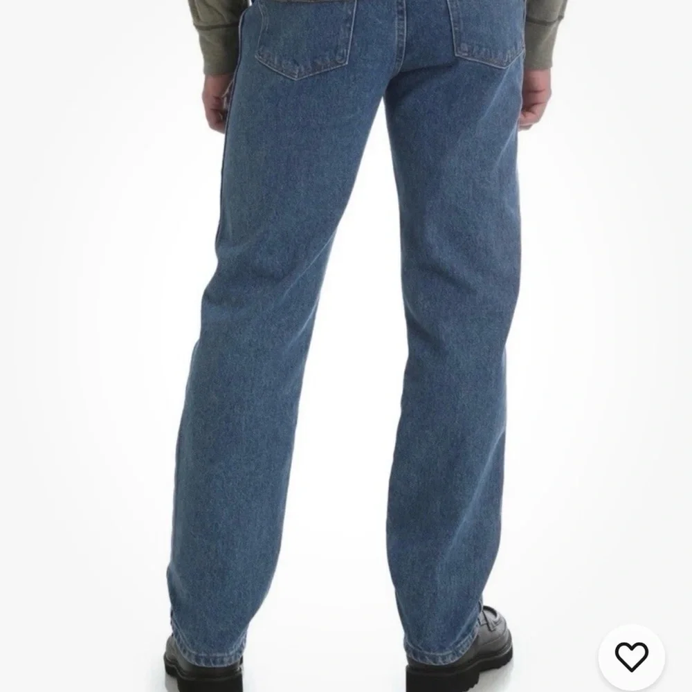 Rustler Wrangler Men's Straight Leg Jeans 100% Cotton Medium Wash 29 x 31 Cowboy - Picture 3 of 11